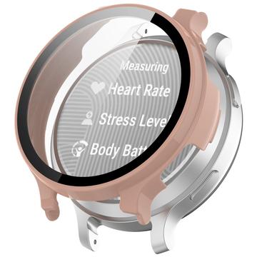 Garmin Lily 2 Kunststoff Hülle mit Panzerglas - Rosa