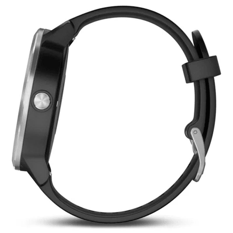 Garmin Vivoactive 3 Wasserdichte GPS Smartwatch - 5ATM - Schwarz / Silber