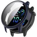 Garmin Vivoactive 6 Kunststoff Hülle mit Panzerglas - Blau