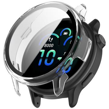 Garmin Vivoactive 6 Kunststoff Hülle mit Panzerglas - Durchsichtig
