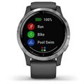 Garmin vivoactive 4 Fitness-Smartwatch - 45mm - Grau