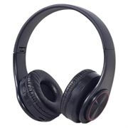 Gembird BHP-LED-01 Kabelloser Kopfhörer mit LED-Licht - Schwarz