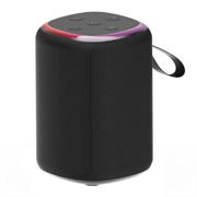 Gembird SPK-BT-LED-08S Bluetooth-Lautsprecher - Schwarz