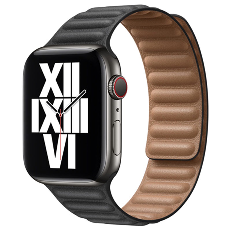 Apple Watch 7/SE/6/5/4/3/2/1 Lederarmband mit Endstück MY9C2ZM/A -  41mm/40mm/38mm - M/L