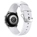 Garmin Vivoactive 4 Echtlederband - Weiß