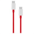 OnePlus Warp Charge USB Typ-C Kabel 5481100048 - 1.5m - Rot / Weiß