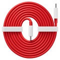 OnePlus Warp Charge USB Typ-C Kabel 5481100048 - 1.5m - Rot / Weiß