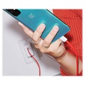 OnePlus Warp Charge USB Typ-C Kabel 5481100048 - 1.5m - Rot / Weiß