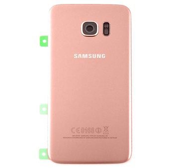 Samsung Galaxy S7 Edge Akkufachdeckel - Rosa