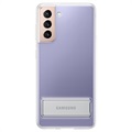 Samsung Galaxy S21 5G Clear Standing Cover EF-JG991CTEGWW - Durchsichtig