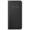 Samsung Galaxy S21 5G LED View Cover EF-NG991PBEGEE - Schwarz