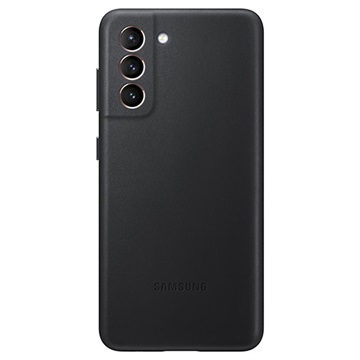 Samsung Galaxy S21 5G Leder Cover EF-VG991LBEGWW