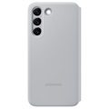 Samsung Galaxy S22 5G Smart LED View Cover EF-NS901PJEGEE - Hellgrau