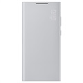 Samsung Galaxy S22 Ultra 5G Smart LED View Cover EF-NS908PJEGEE - Hellgrau