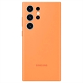 Samsung Galaxy S23 Ultra 5G Silikon Cover EF-PS918TOEGWW - Orange