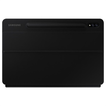 Samsung Galaxy Tab S7 Book Cover Keyboard EF-DT870UBEGEU (Bulk - Befriedigend) - Schwarz