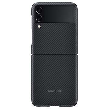 Samsung Galaxy Z Flip3 5G Aramid Cover EF-XF711SBEGWW - Schwarz