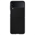 Samsung Galaxy Z Flip3 5G Leder Cover EF-VF711LBEGWW - Schwarz