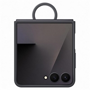 Samsung Galaxy Z Flip7 Silikon Cover mit Ring EF-PF766TBEGWW - Schwarz