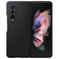 Samsung Galaxy Z Fold3 5G Leder Cover EF-VF926LBEGWW - Schwarz