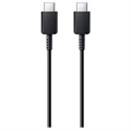 Samsung USB-C / USB-C Kabel EP-DA705BBE - 1m - Bulk - Schwarz