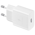 Samsung Schnell Reiseladegerät & USB-C Kabel EP-T1510XWEGEU - 15W - Weiß