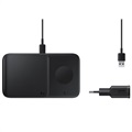 Samsung Wireless Charger Duo mit TA EP-P4300TBEGEU - Schwarz