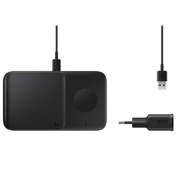 Samsung Wireless Charger Duo mit TA EP-P4300TBEGEU - Schwarz