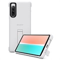 Sony Xperia 10 IV Style Cover mit Standfuß XQZ-CBCCH - Grau