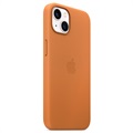 iPhone 13 Apple Lederhülle mit MagSafe MM103ZM/A - Goldbraun