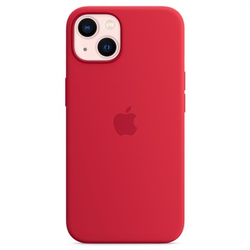 iPhone 13 Mini Apple Silikonhülle mit MagSafe MM233ZM/A - Rot