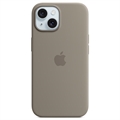 iPhone 15 Apple Silikon Case mit MagSafe MT0Q3ZM/A - Lehm