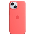 iPhone 15 Apple Silikon Case mit MagSafe MT0V3ZM/A - Guave