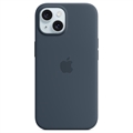 iPhone 15 Apple Silikon Case mit MagSafe MT0N3ZM/A - Sturmblau