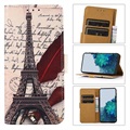 Glam Series OnePlus Nord CE 5G Wallet Hülle - Eiffelturm