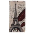 Glam Series Samsung Galaxy A10 Wallet Hülle - Eiffelturm