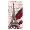 Glam Series Sony Xperia 10 IV Wallet Hülle - Eiffelturm