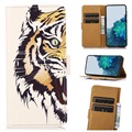 Glam Series Sony Xperia 10 IV Wallet Hülle - Tiger