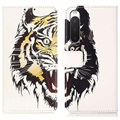 Glam Series Sony Xperia 10 IV Wallet Hülle - Tiger