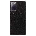 Glitter Series Samsung Galaxy S20 FE Hybrid Hülle - Schwarz