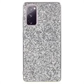 Glitter Series Samsung Galaxy S20 FE Hybrid Hülle - Silber
