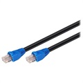 Goobay CAT 6 U / UTP-LAN-Kabel für den Außenbereich - 20m - Schwarz