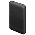 Goobay Compact Dual USB Powerbank - 5000mAh - Schwarz