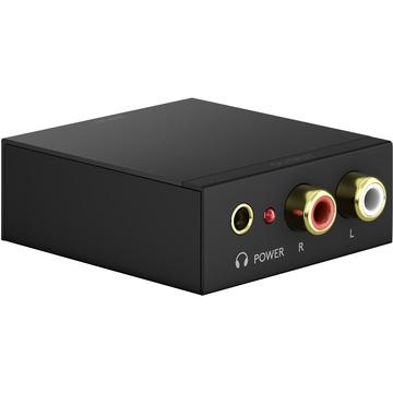 Goobay Digital/Analog-Audio-Wandler - Schwarz
