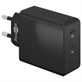 Goobay Dual USB-C Schnellladegerät - 36W