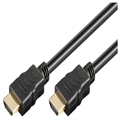 Goobay 4K HDMI 1.4 Kabel mit Internet - Vergoldet - 1m