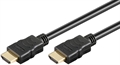 Goobay HDMI 2.0 Kabel mit Internet - 0.5m - Schwarz