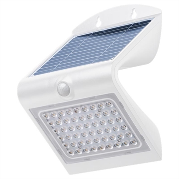 Goobay LED-Solar-Wandleuchte mit Bewegungssensor - 4W - Weiß
