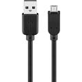 Goobay Micro USB Kabel - 0.15m - Schwarz