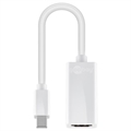 Delock Mini DisplayPort 20 Pin / HDMI Kabeladapter - Weiß